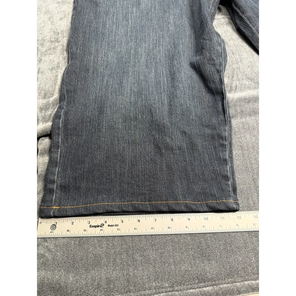 Lee Loose Fit Denim Bermuda Shorts Womens 50x30 Blue Jean Walking Shorts